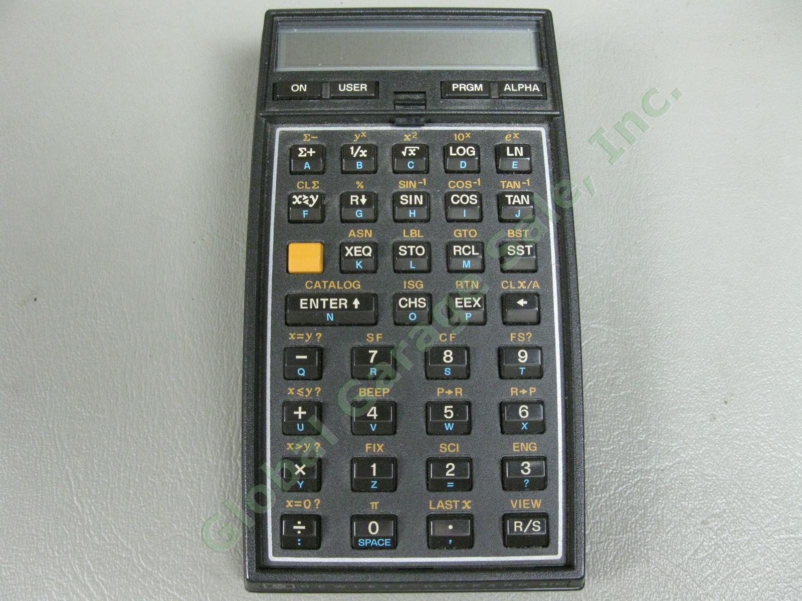 HP-41C Hewlett Packard Scientific System Calculator Exc Cond w/ Original Case NR 1