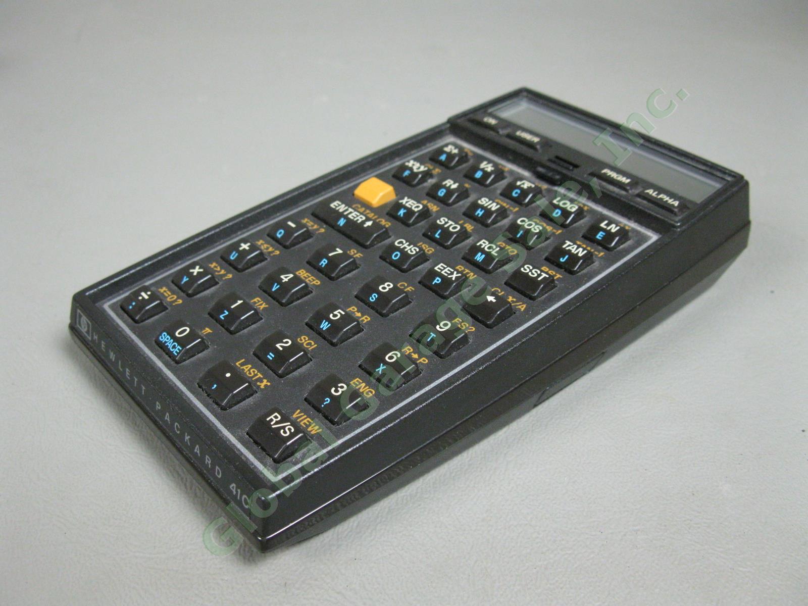 HP-41C Hewlett Packard Scientific System Calculator Exc Cond w/ Original Case NR 2
