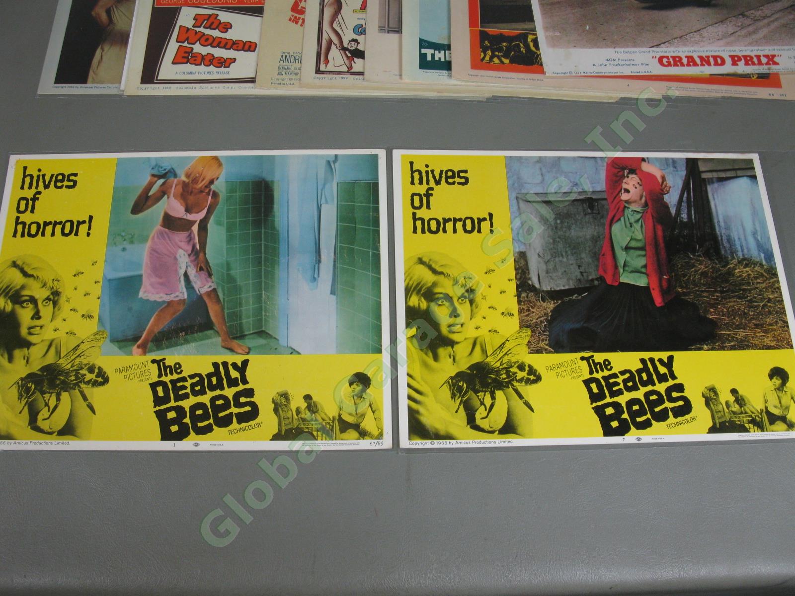16 Vintage 1940s-1970s Lobby Card Lot Sci-Fi Buck Rogers House of Dark Shadows + 6