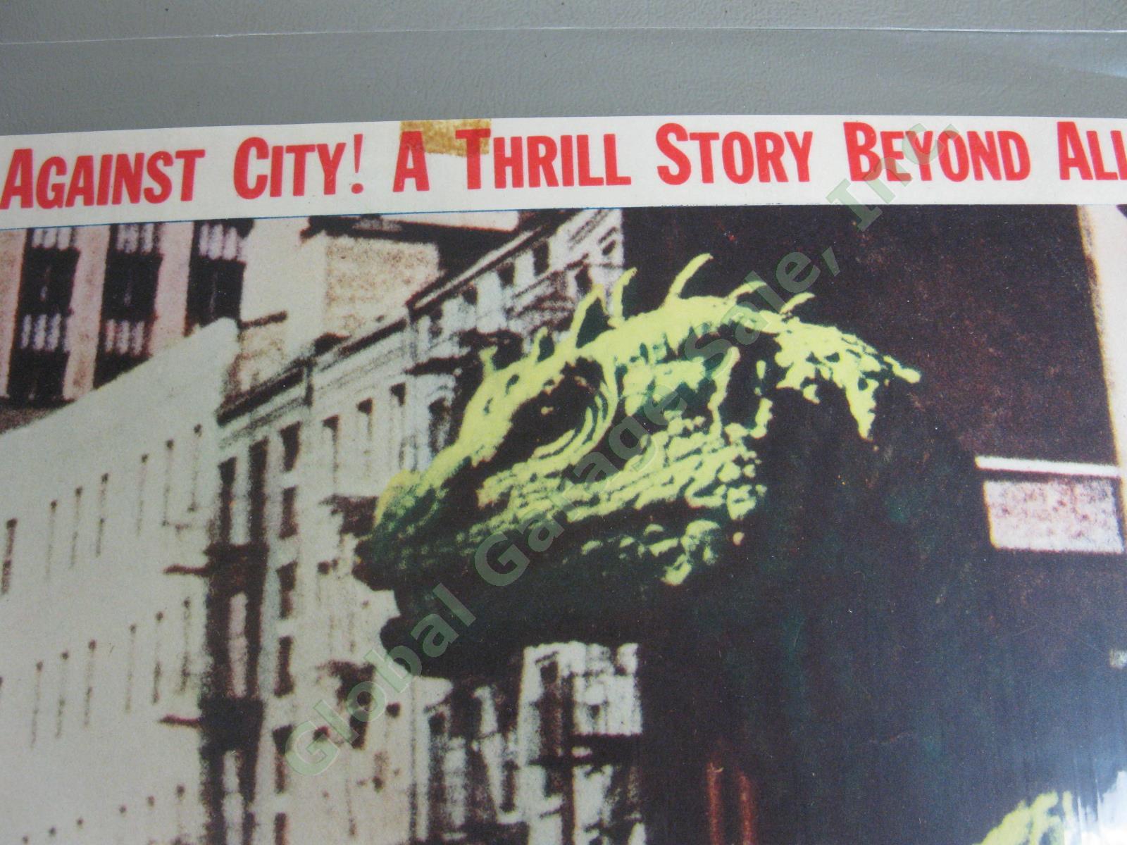 3 Original 1953 Beast from 20,000 Fathoms Lobby Title Card #1 6 8 Action 11"x14" 5