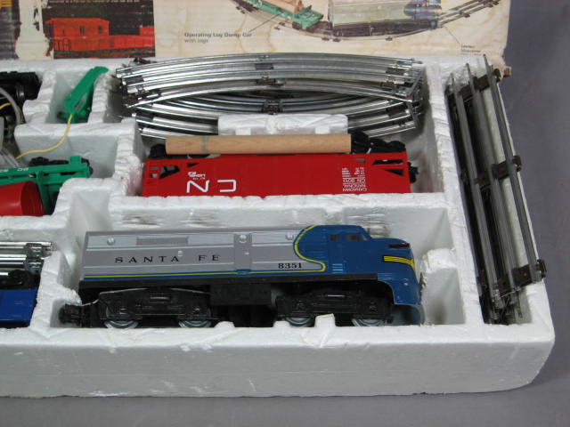 Lionel 6-1383 Santa Fe Freight O27 Scale Train Set NR 2