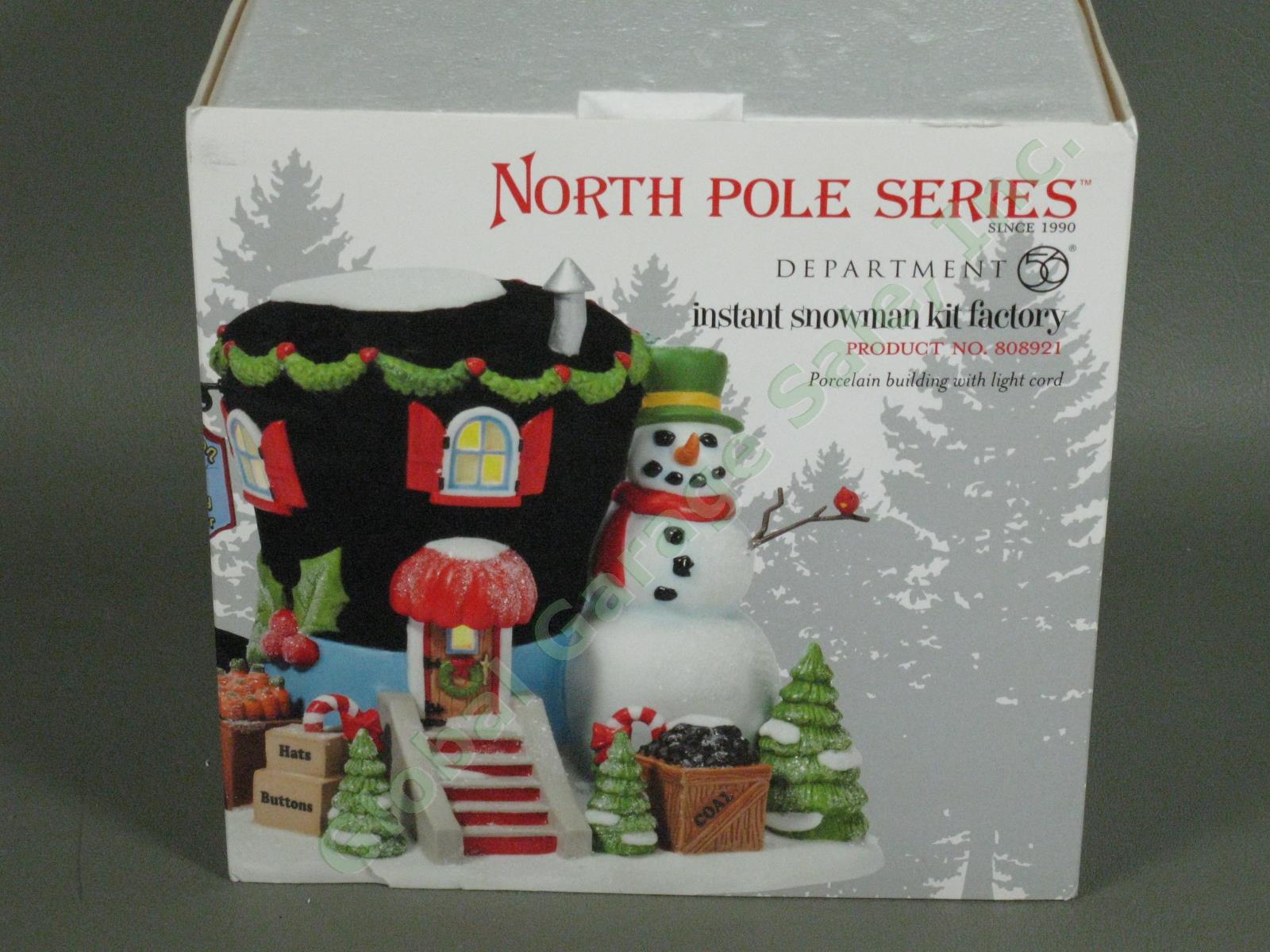 6 Dept 56 North Pole Series LOT Santa Hat Inn Snow Bank Around the World 24 Hrs 15
