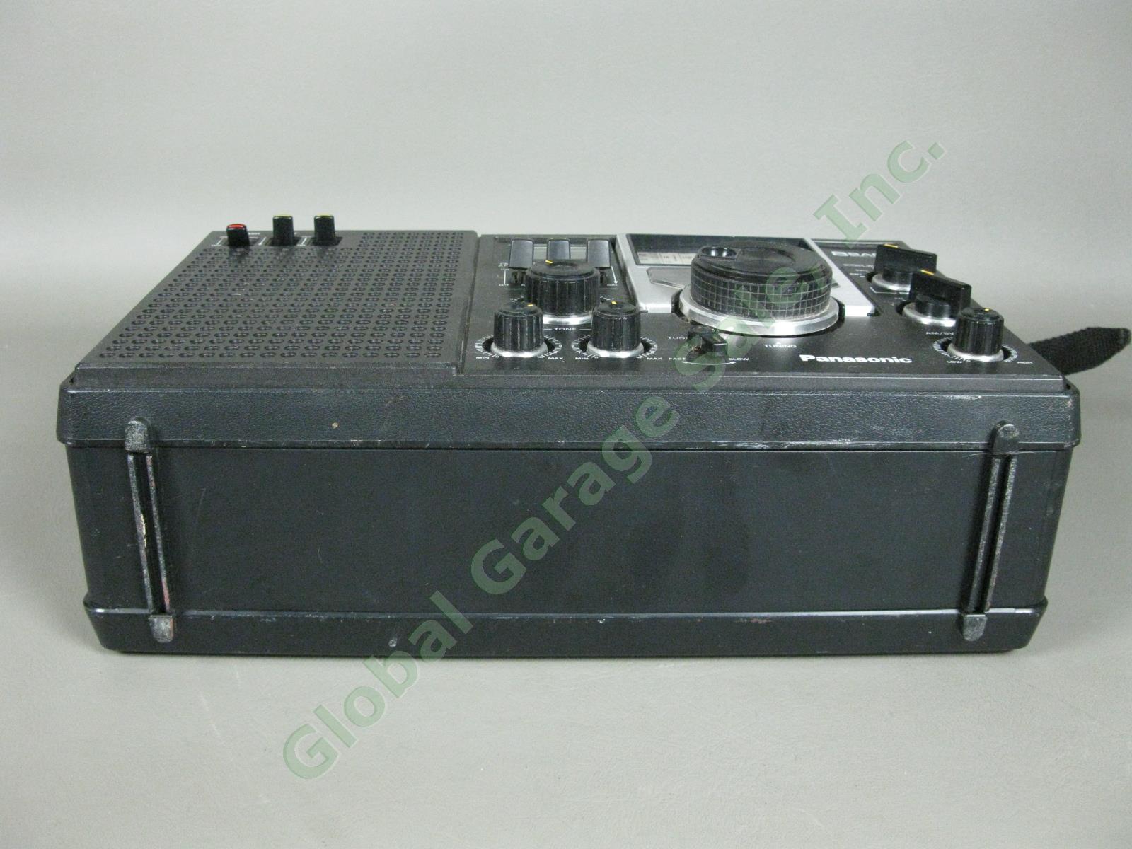 Panasonic RF2200 8-Band Short Wave AM FM Portable Radio Gyro Antenna Tested IWC 7