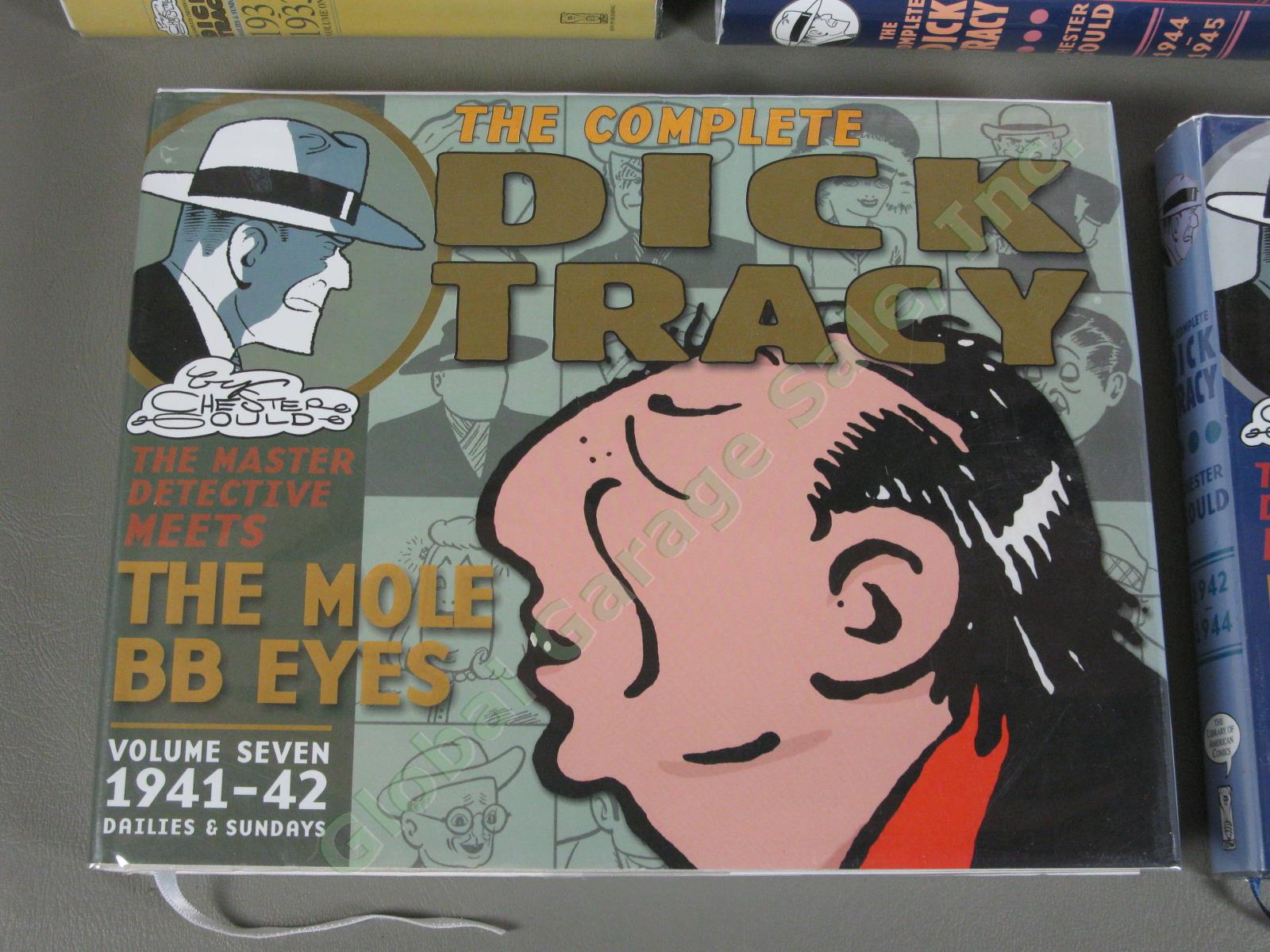 21 Complete Dick Tracy Book Set 1-21 LOT 1st Edition Vol 7 & 8 Near Mint NR 1