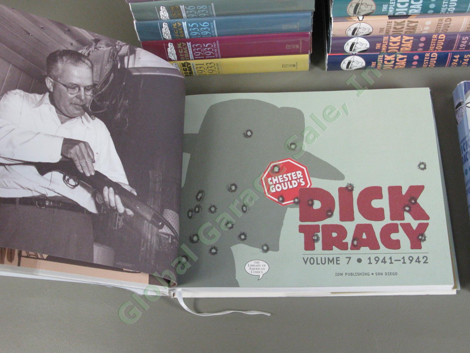 21 Complete Dick Tracy Book Set 1-21 LOT 1st Edition Vol 7 & 8 Near Mint NR 2