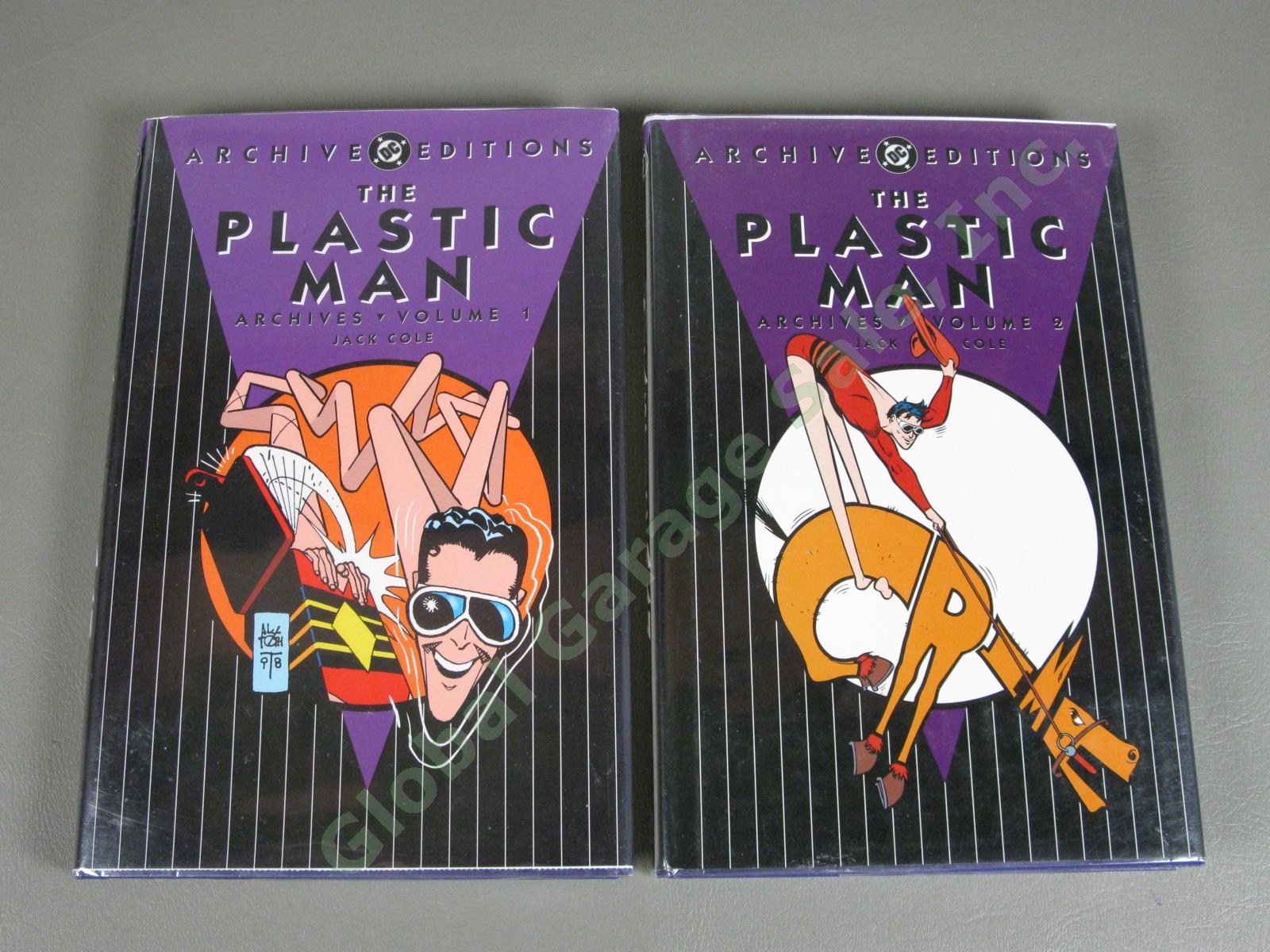 NEW DC Archives Plastic Man Volumes 1-8 Complete Comic Book Set Jack Cole MINT 1