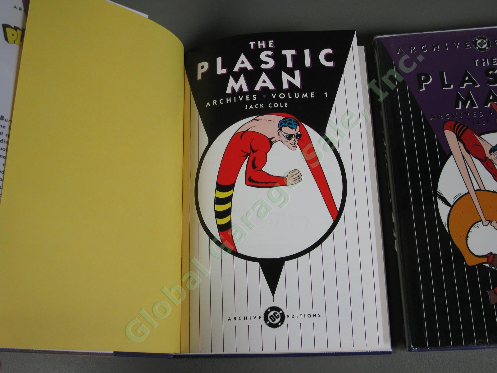 NEW DC Archives Plastic Man Volumes 1-8 Complete Comic Book Set Jack Cole MINT 3