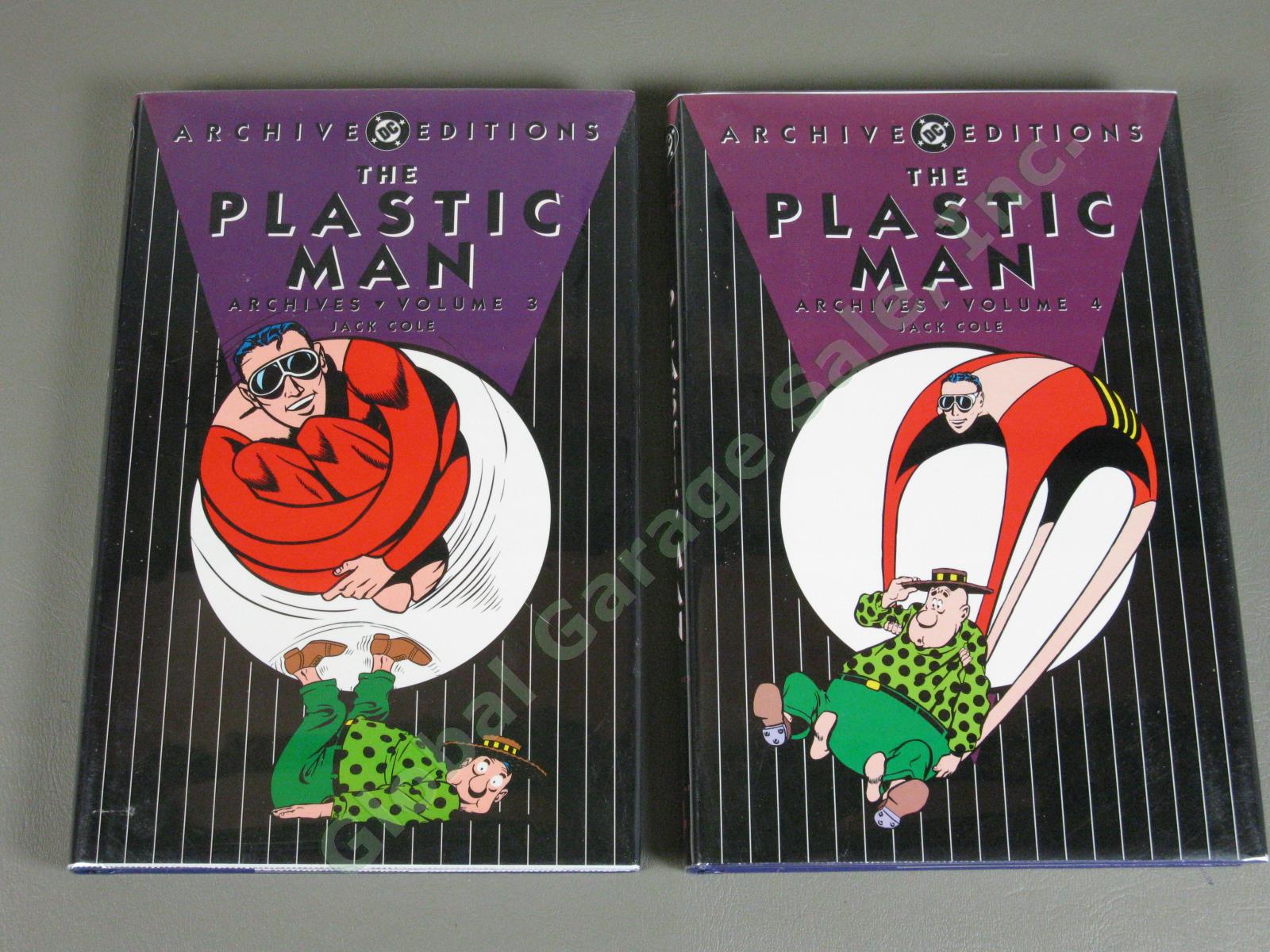 NEW DC Archives Plastic Man Volumes 1-8 Complete Comic Book Set Jack Cole MINT 7