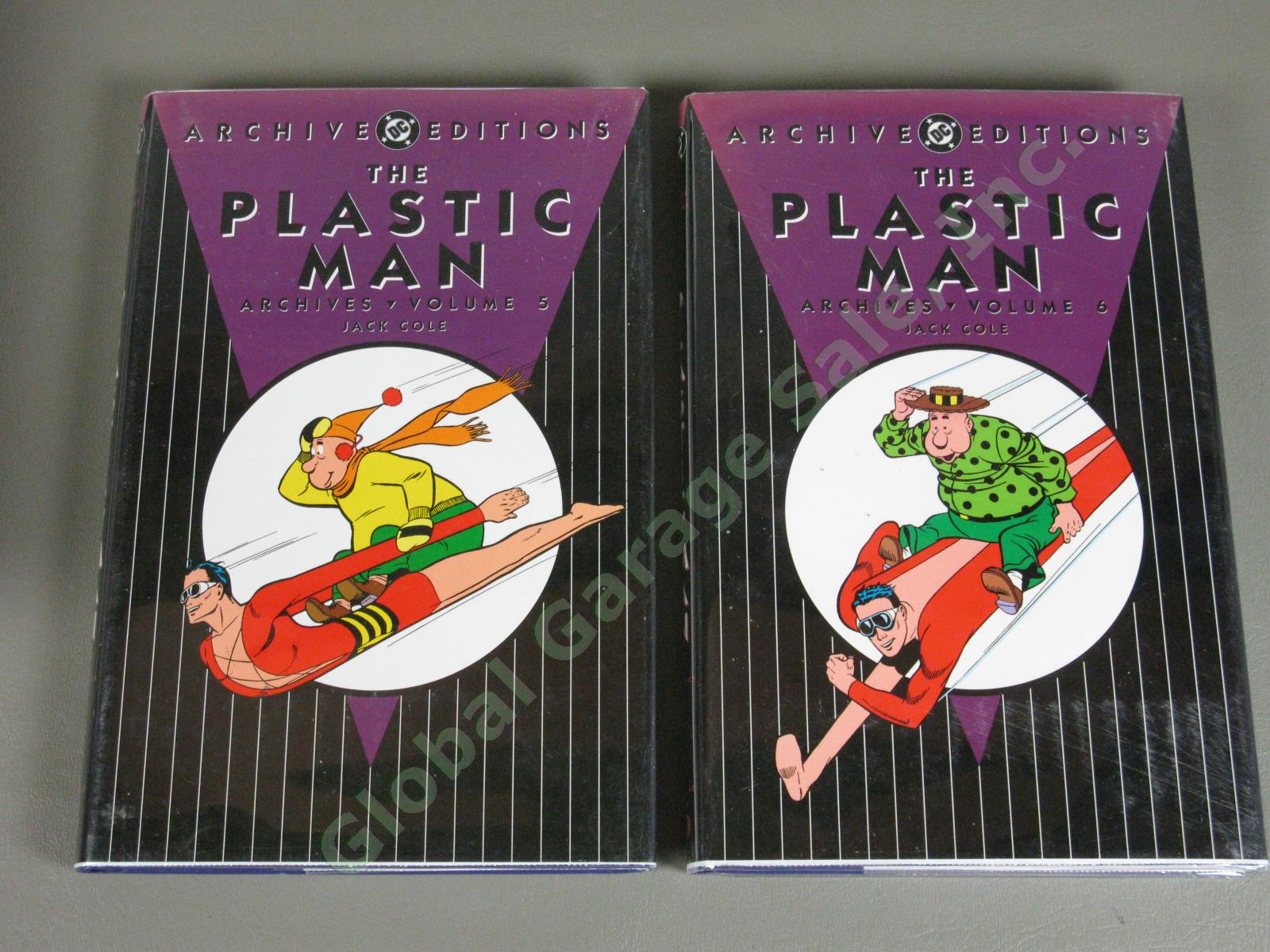 NEW DC Archives Plastic Man Volumes 1-8 Complete Comic Book Set Jack Cole MINT 8