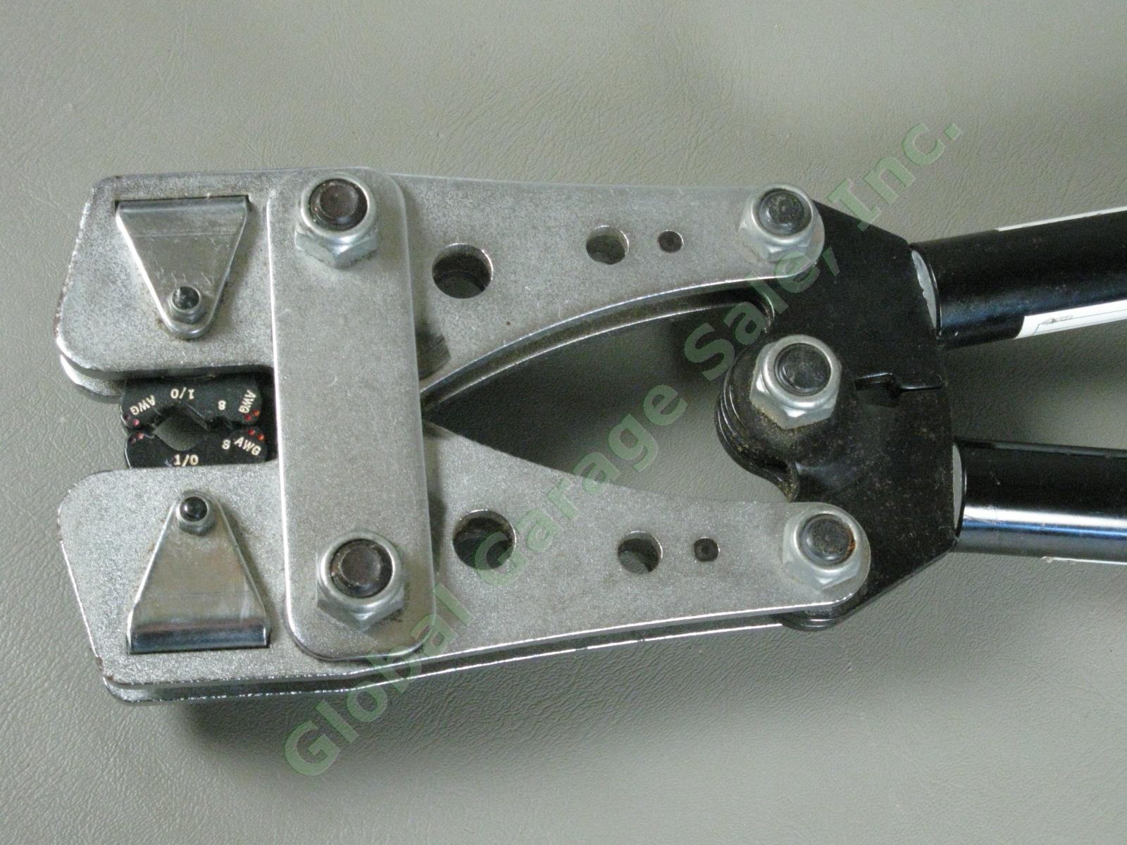 FCI MRC840 Mechanical Rotatable 26" Copper Crimp Crimper Tool 8 to 4/0 AWG 0599 2