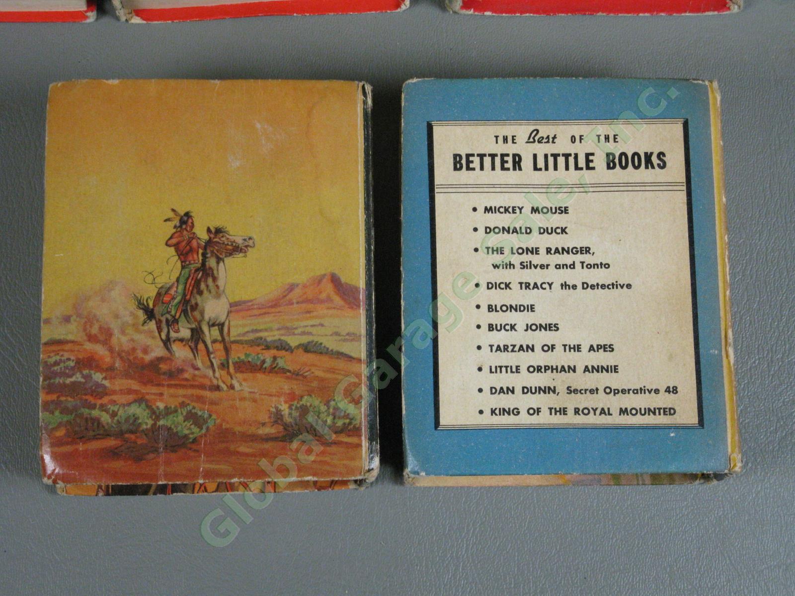 20 Western Big/Better Little Book Lot Lone Ranger Red Ryder Buck Jones Tom Mix 2