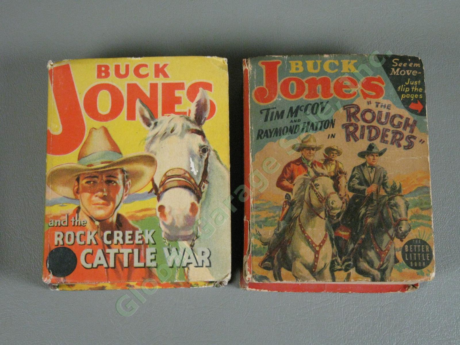 20 Western Big/Better Little Book Lot Lone Ranger Red Ryder Buck Jones Tom Mix 12