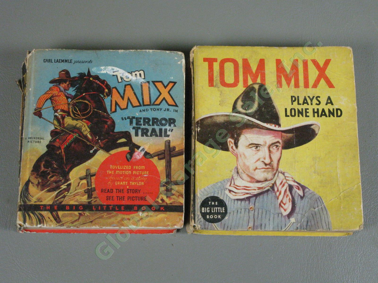 20 Western Big/Better Little Book Lot Lone Ranger Red Ryder Buck Jones Tom Mix 21