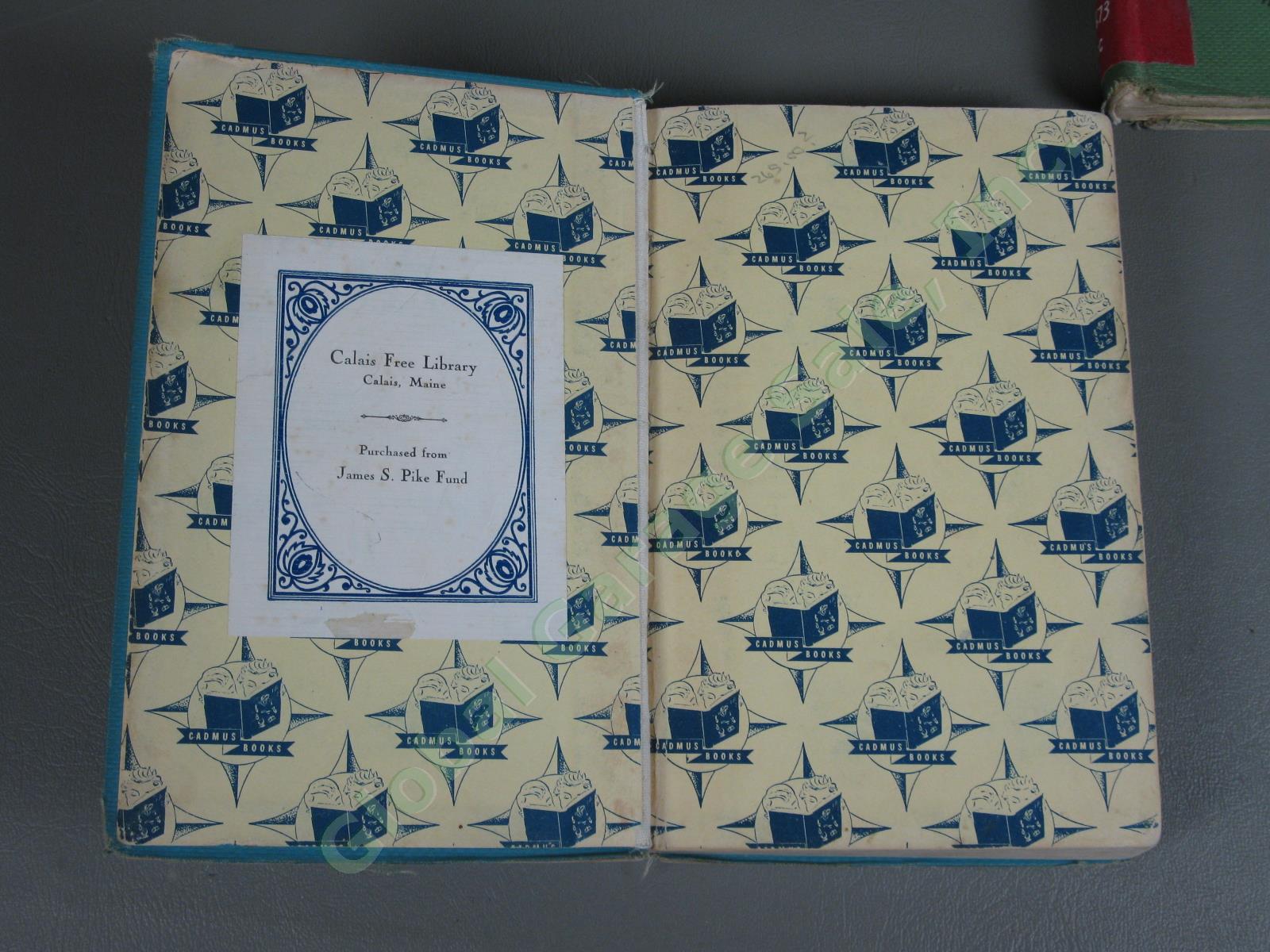 4 Laura Ingalls Wilder 1st Edition Book Set Lot 1935-41 Little House on Prairie 15