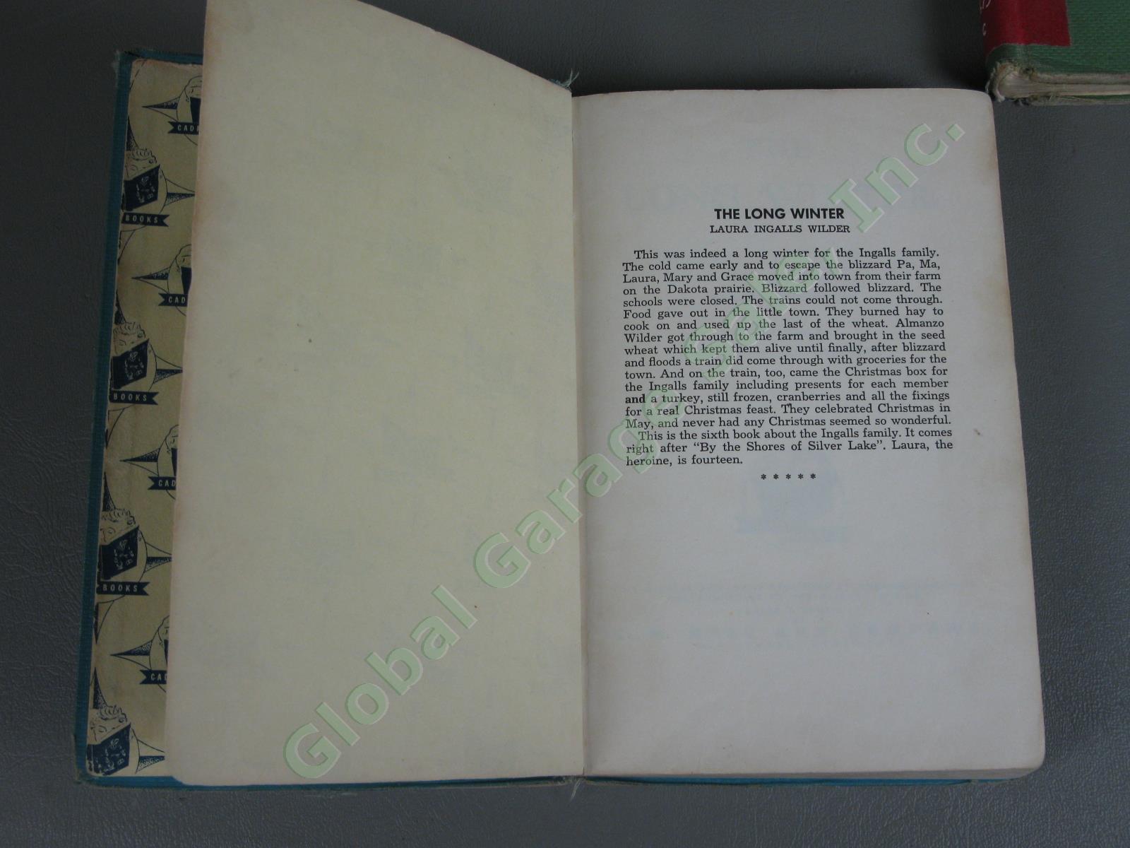 4 Laura Ingalls Wilder 1st Edition Book Set Lot 1935-41 Little House on Prairie 16