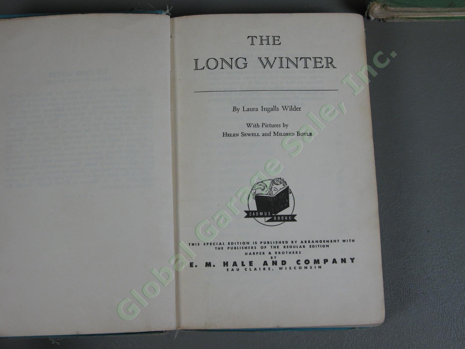 4 Laura Ingalls Wilder 1st Edition Book Set Lot 1935-41 Little House on Prairie 17