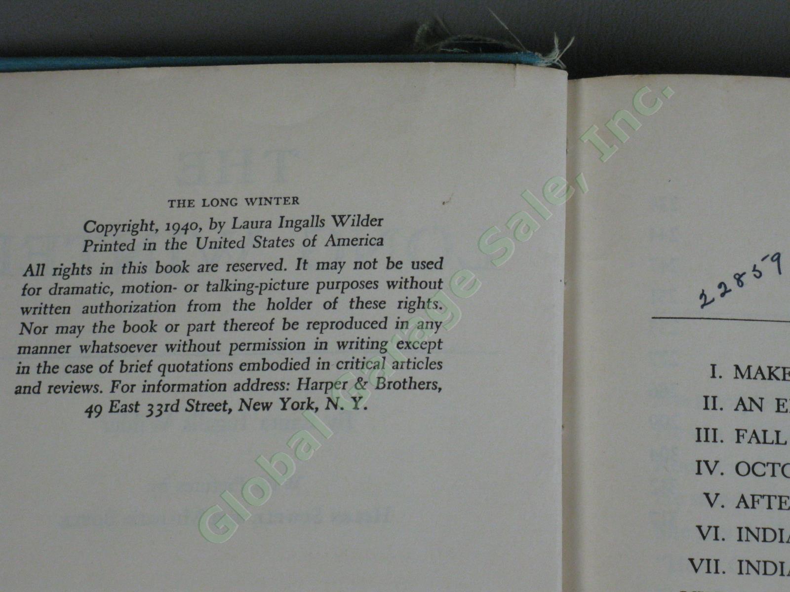 4 Laura Ingalls Wilder 1st Edition Book Set Lot 1935-41 Little House on Prairie 18