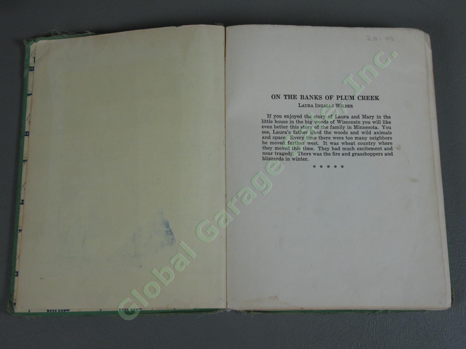 4 Laura Ingalls Wilder 1st Edition Book Set Lot 1935-41 Little House on Prairie 20