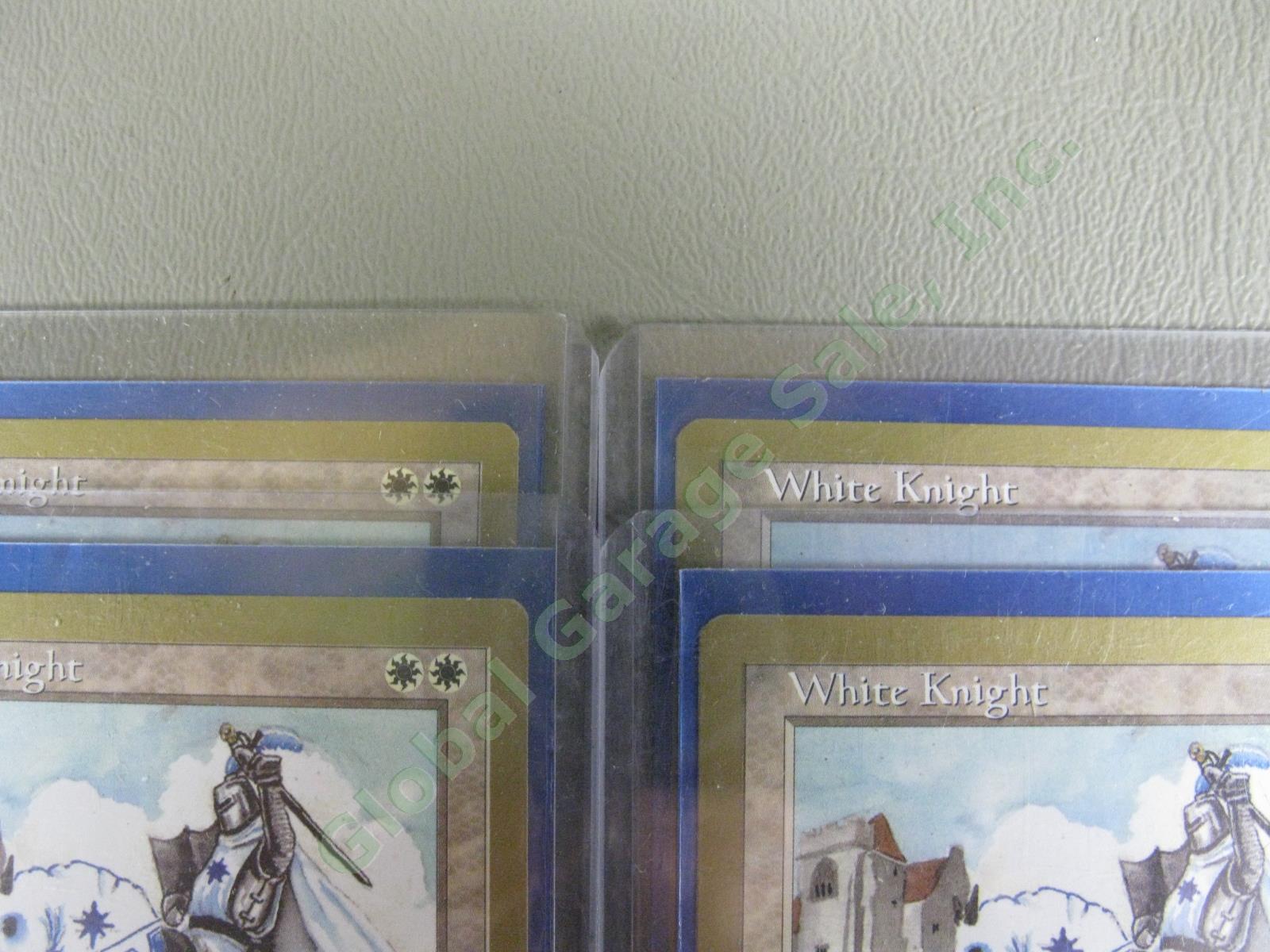 Vintage MTG White Knight x4 NM/M Magic the Gathering World Championship Playset 2