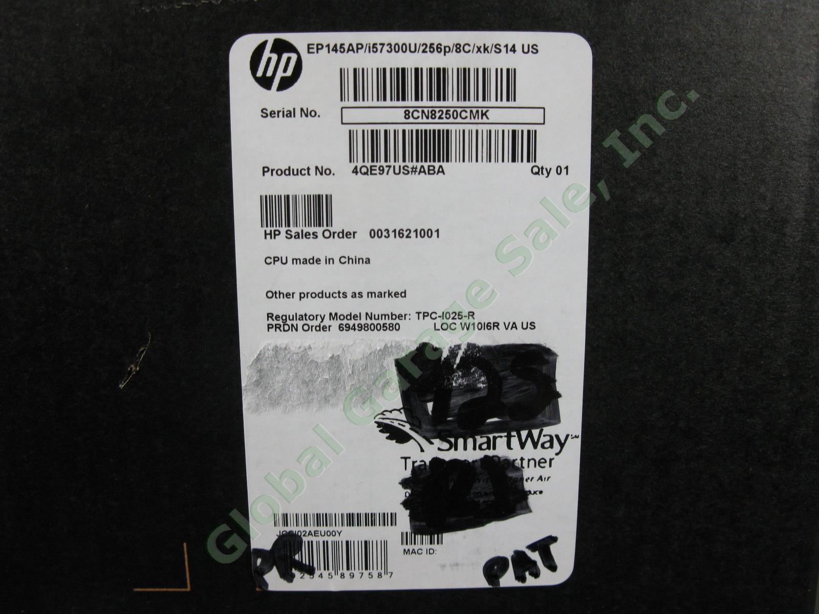 HP Engage All In One POS Retail System 4QE97US 2-Advanced I/O Bases Near Mint! 11