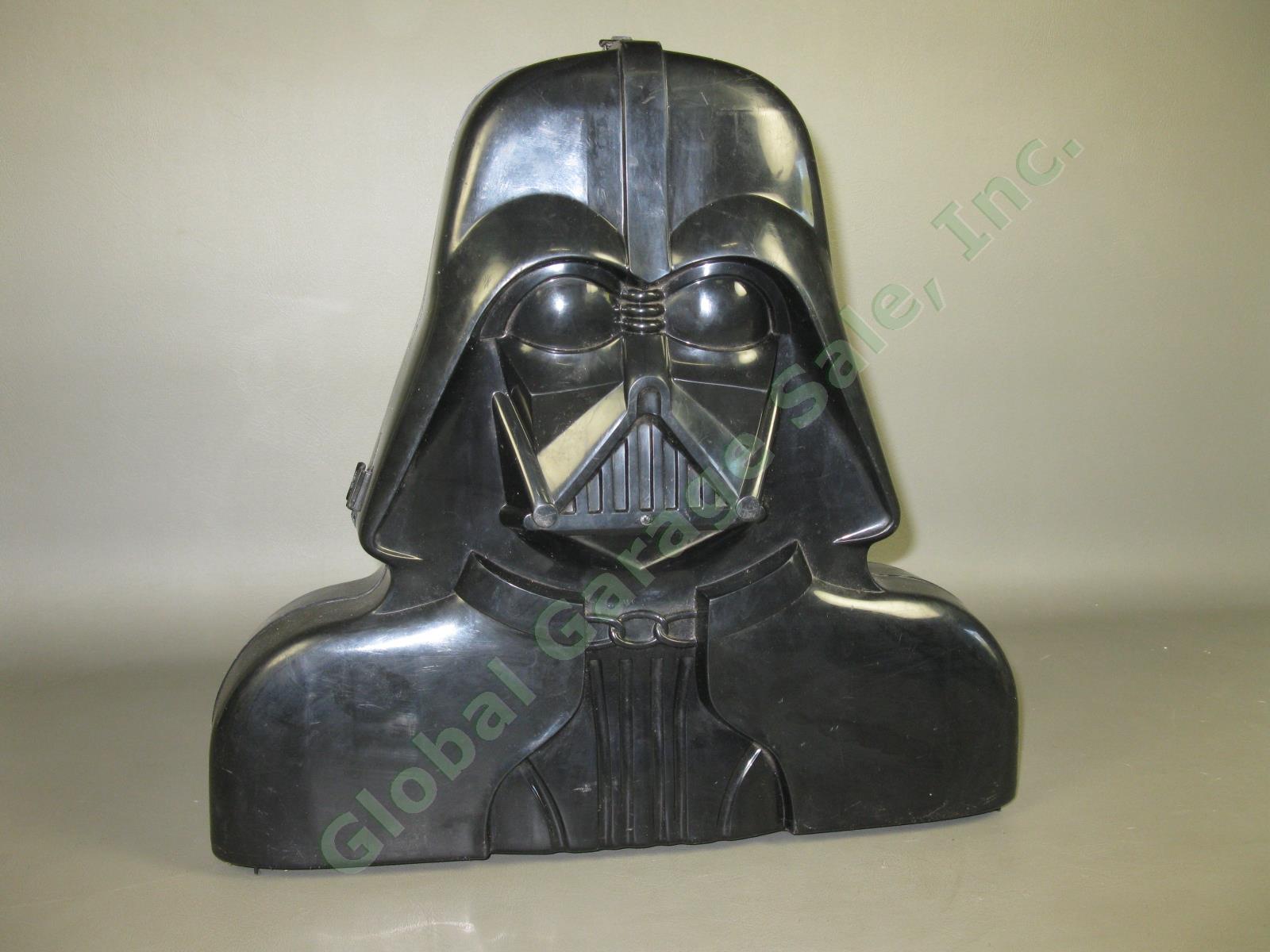 Vintage 1982 Star Wars Darth Vader Carrying Collector Case 20 Action Figure Lot