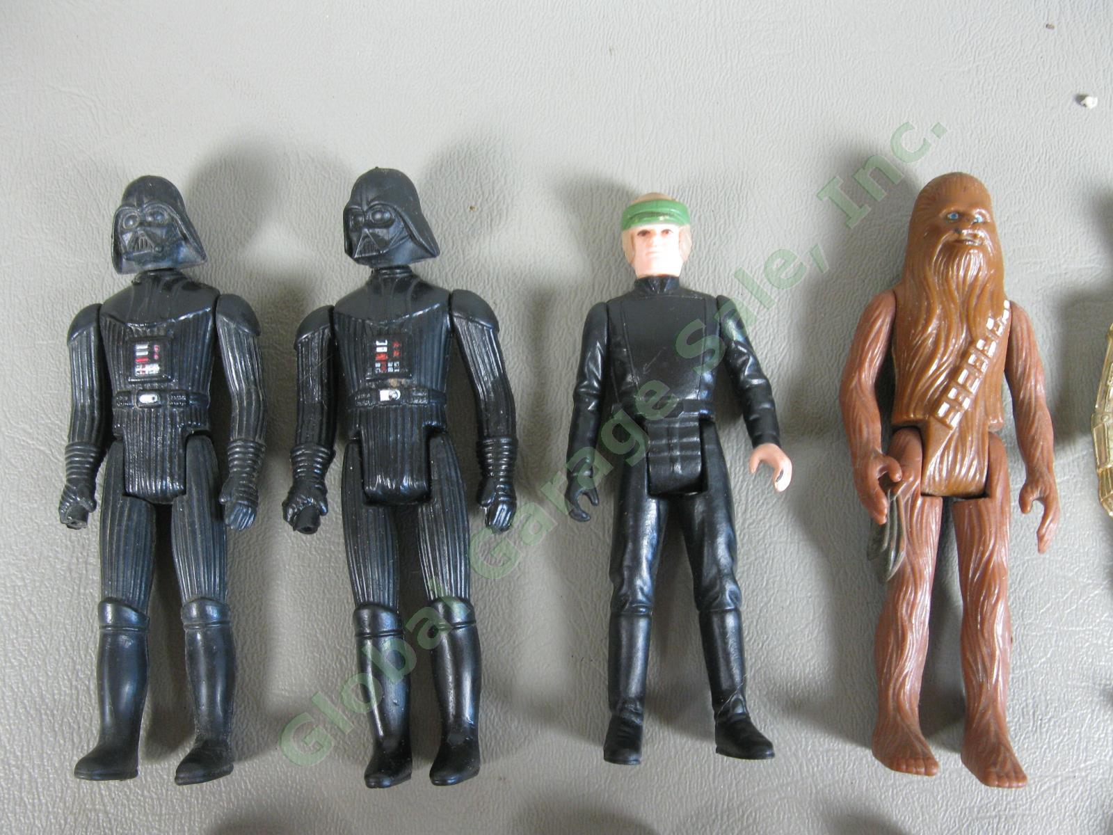 Vintage 1982 Star Wars Darth Vader Carrying Collector Case 20 Action Figure Lot 2