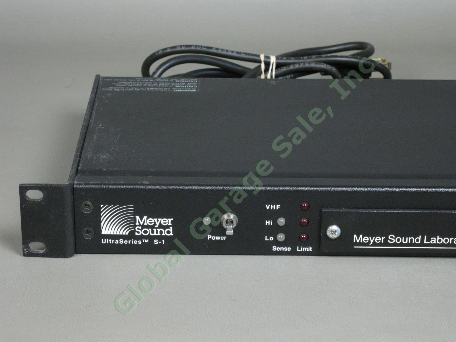 Meyer Sound Laboratories UltraSeries S1 Signal Processor One Owner Exc Cond NR! 1