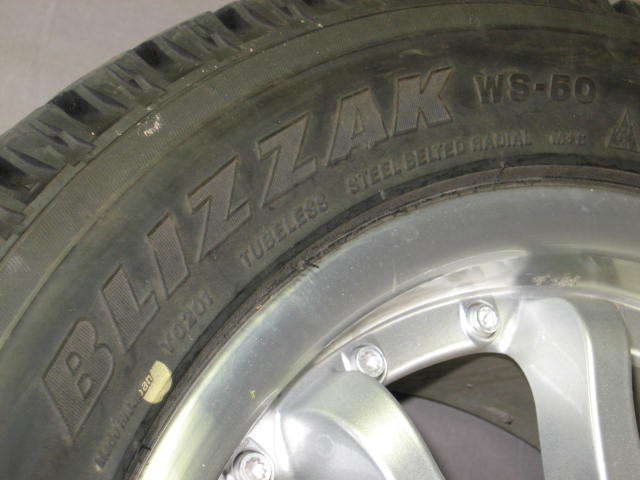 Honda S2000 ASA Rims Blizzak WS-50 16" Snow Tires Wheel 4