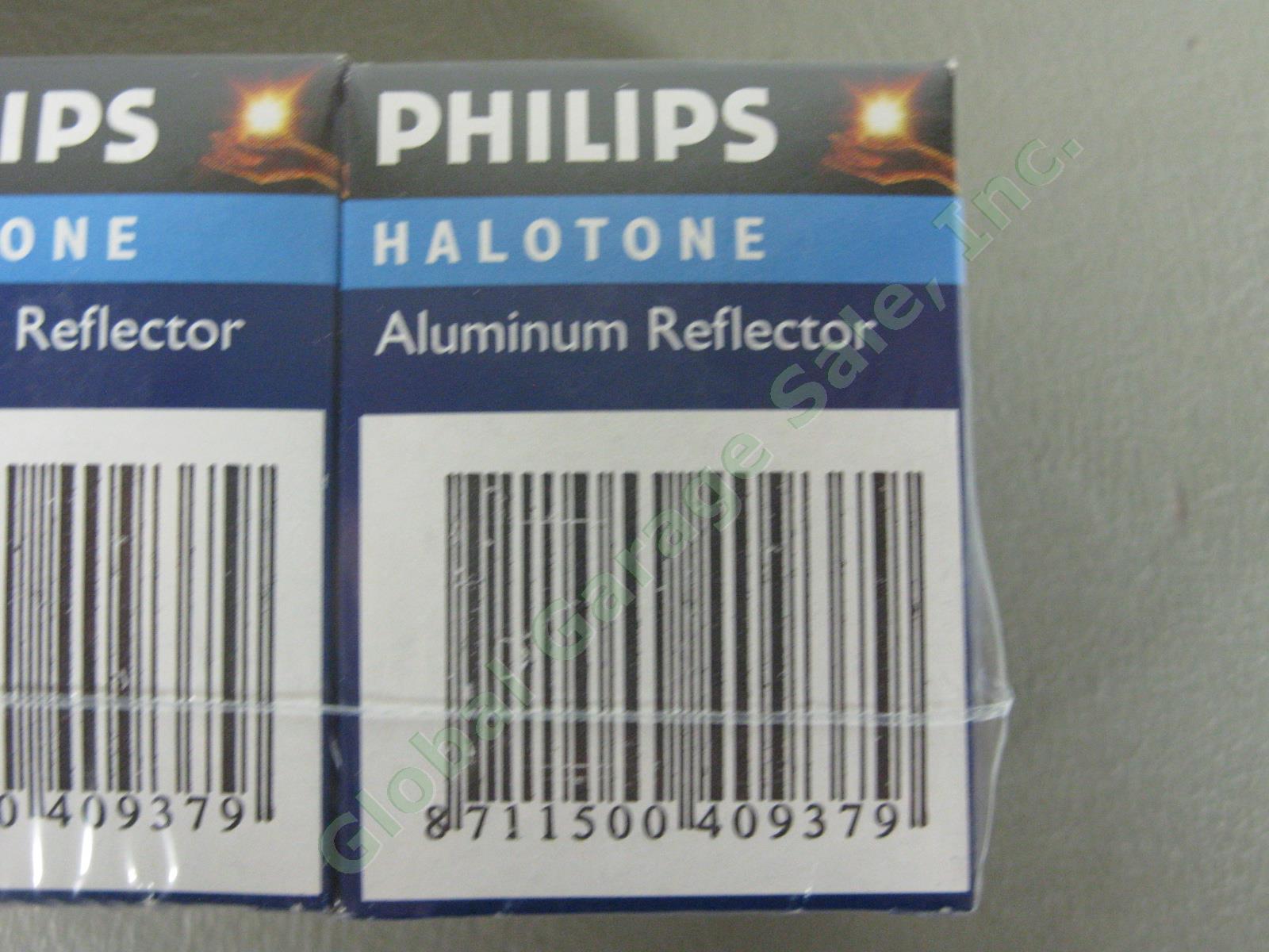50 NEW Philips Halotone Light Bulb Lot 20w 12v UV Block 6434/FR Frosted 18° Set 3