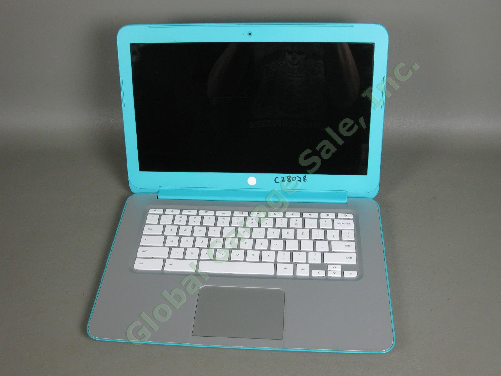 HP Chromebook 14" Ocean Turquoise Laptop 1.4GHz 4GB RAM 16GB SSD WiFi TPN-Q134