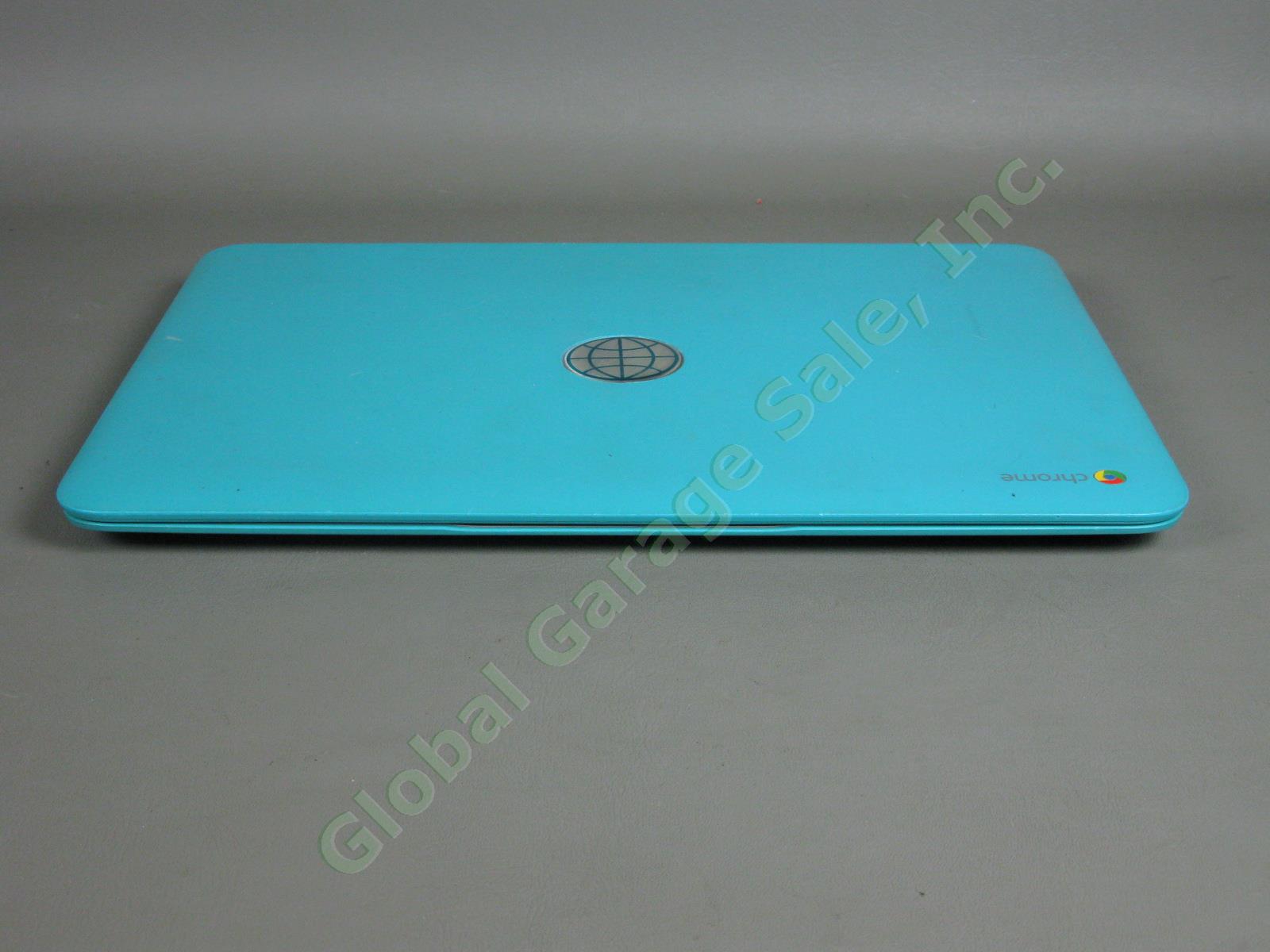 HP Chromebook 14" Ocean Turquoise Laptop 1.4GHz 4GB RAM 16GB SSD WiFi TPN-Q134 2