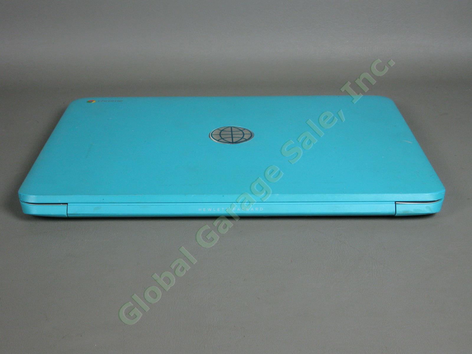 HP Chromebook 14" Ocean Turquoise Laptop 1.4GHz 4GB RAM 16GB SSD WiFi TPN-Q134 4
