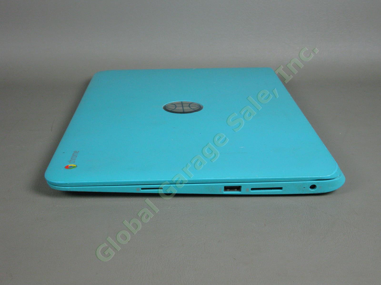 HP Chromebook 14" Ocean Turquoise Laptop 1.4GHz 4GB RAM 16GB SSD WiFi TPN-Q134 5