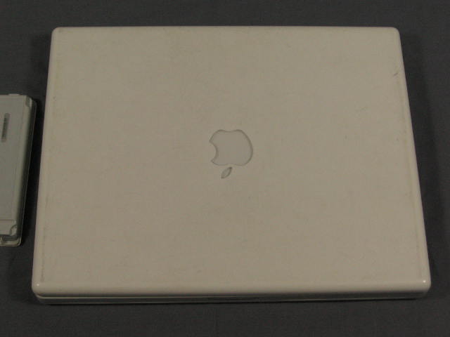 Apple Mac Macintosh iBook G4 Laptop Computer + Battery 4
