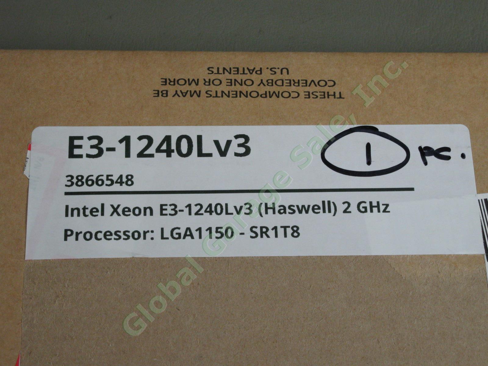 Intel SR1T8 Xeon Quad Core E3-1240Lv3 Haswell 2GHz Server Processor CPU LGA1150 1