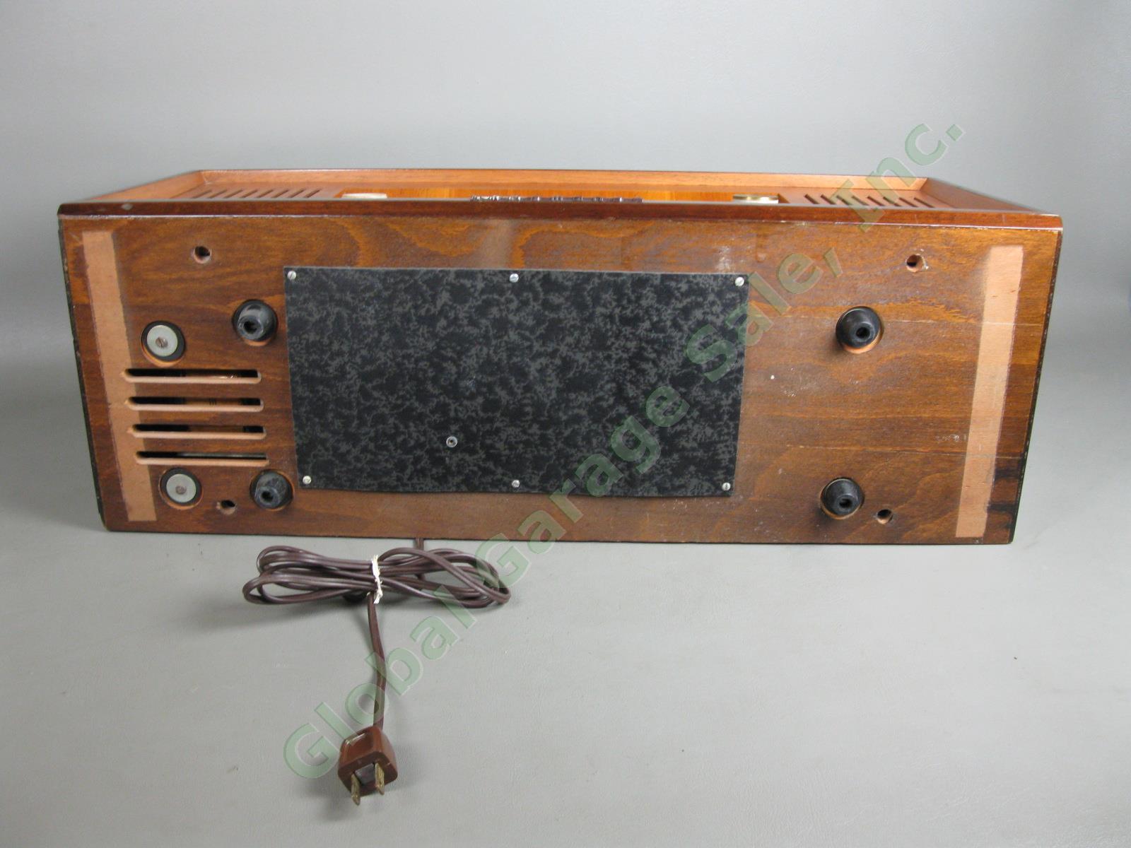 Vintage Nordmende Fidelio C Tube Radio Multiband AM/FM/Shortwave Tested DNW NR 4