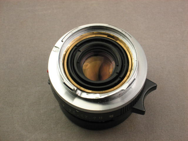 Leica Leitz Summicron M 35mm f2 Lens W/ Shade Black NR 5