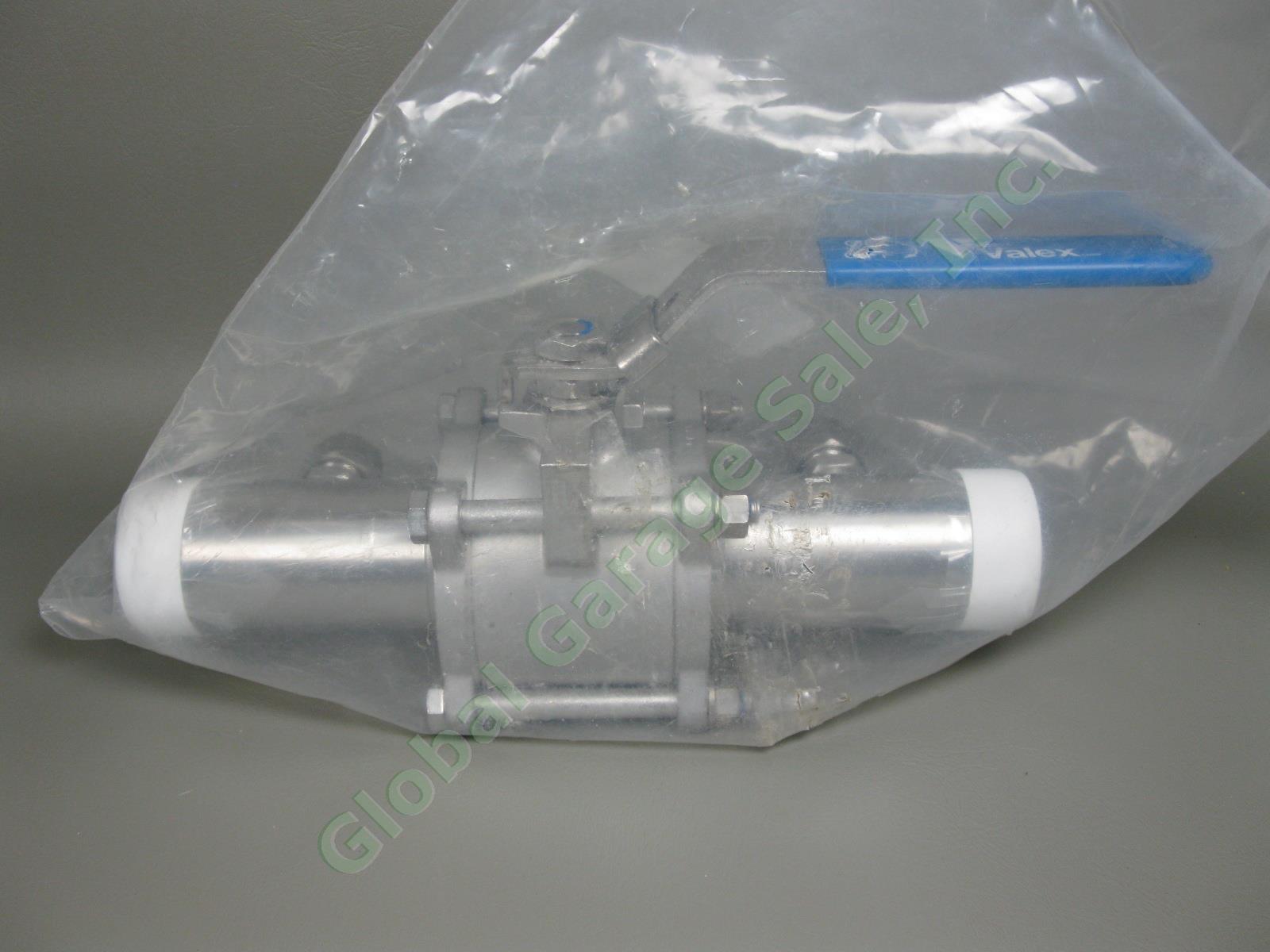 NEW Valex S-STR32M-XXXSS-MB 2" Ultra High Purity Stainless Steel Ball Valve