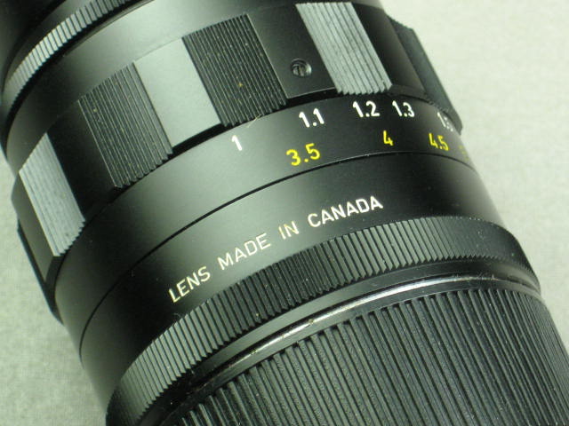 Leica Leitz Tele-Elmarit M f2.8 90mm Lens Black + Shade 1