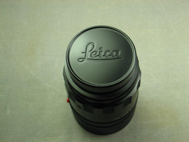 Leica Leitz Tele-Elmarit M f2.8 90mm Lens Black + Shade 2