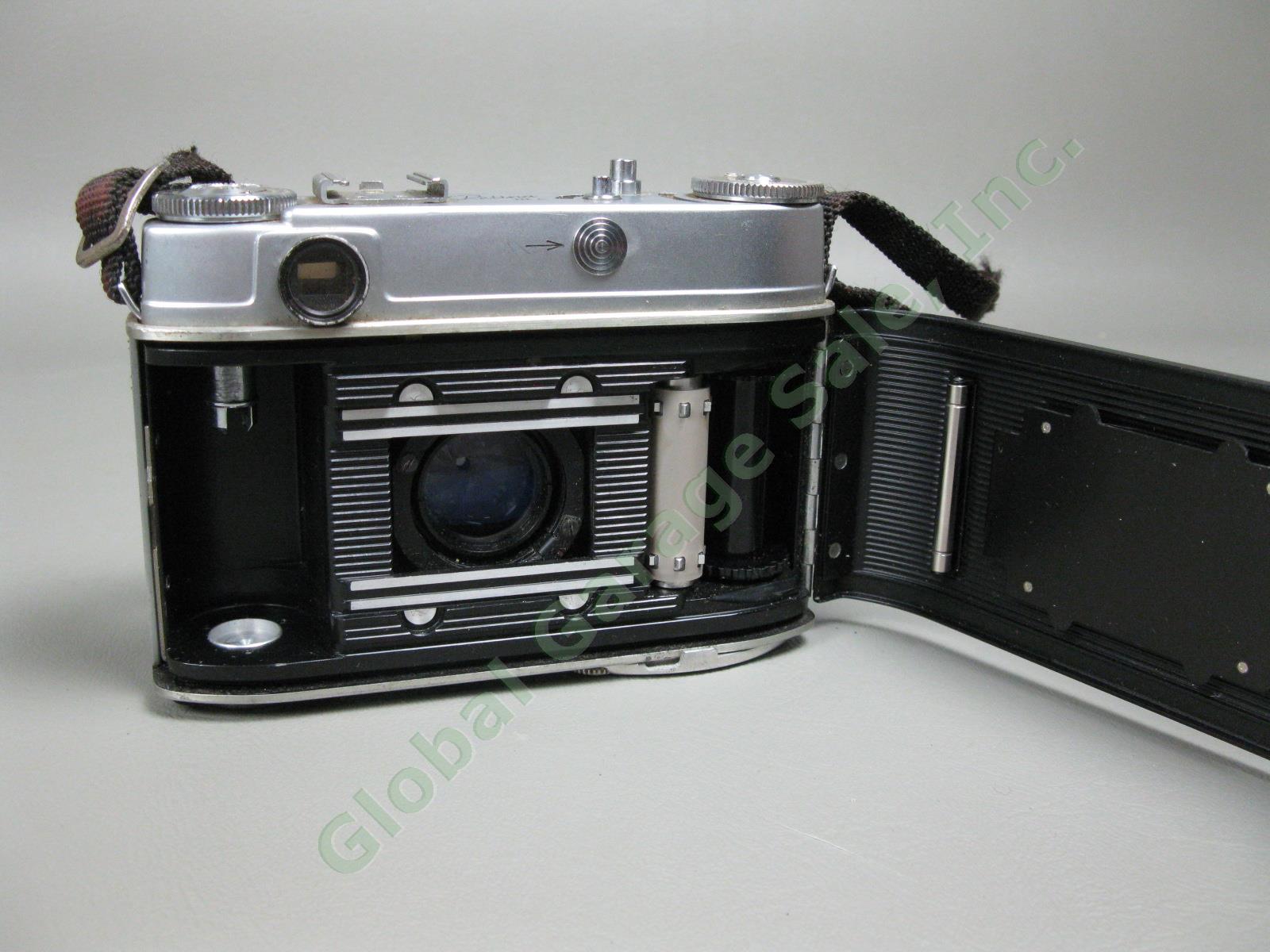 Vintage Kodak Retina IIIc Flashholder Camera + Extra Lens & Flashbulbs For Parts 5