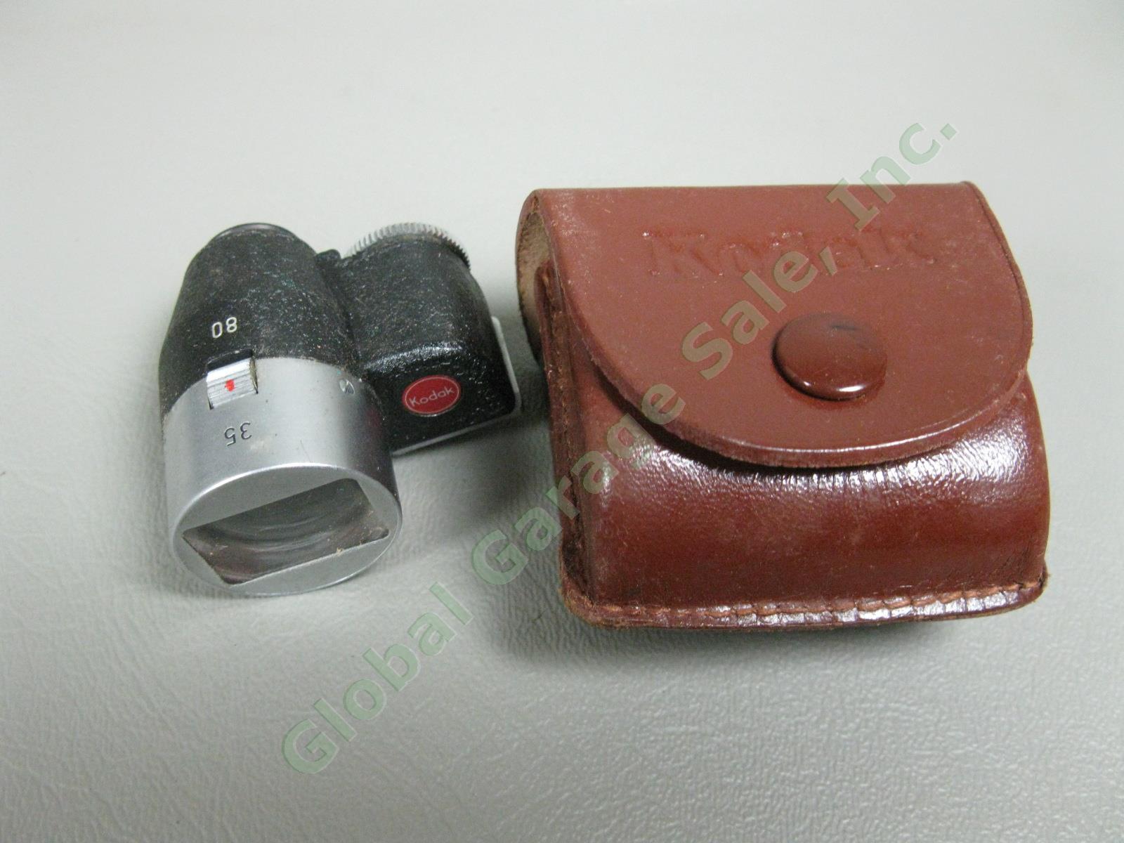 Vintage Kodak Retina IIIc Flashholder Camera + Extra Lens & Flashbulbs For Parts 14