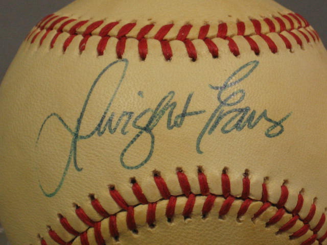 Roger Clemens Dwight Evans Signed Baseballs Boston Red Sox NR! 5