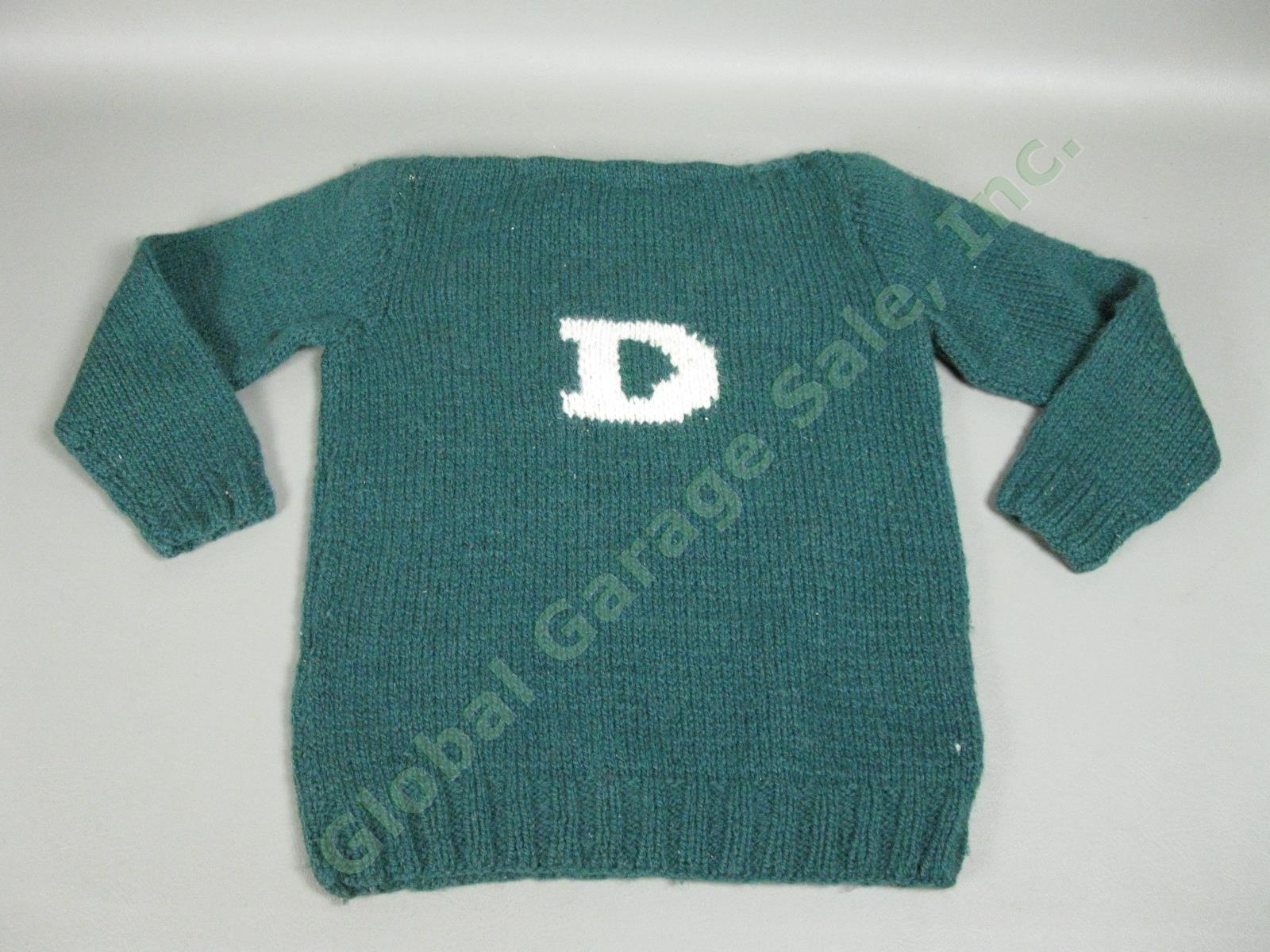 4 Vintage Dartmouth Kids Sweatshirt Sweater Lot Hanover NH Indian Mascot Logo NR 1