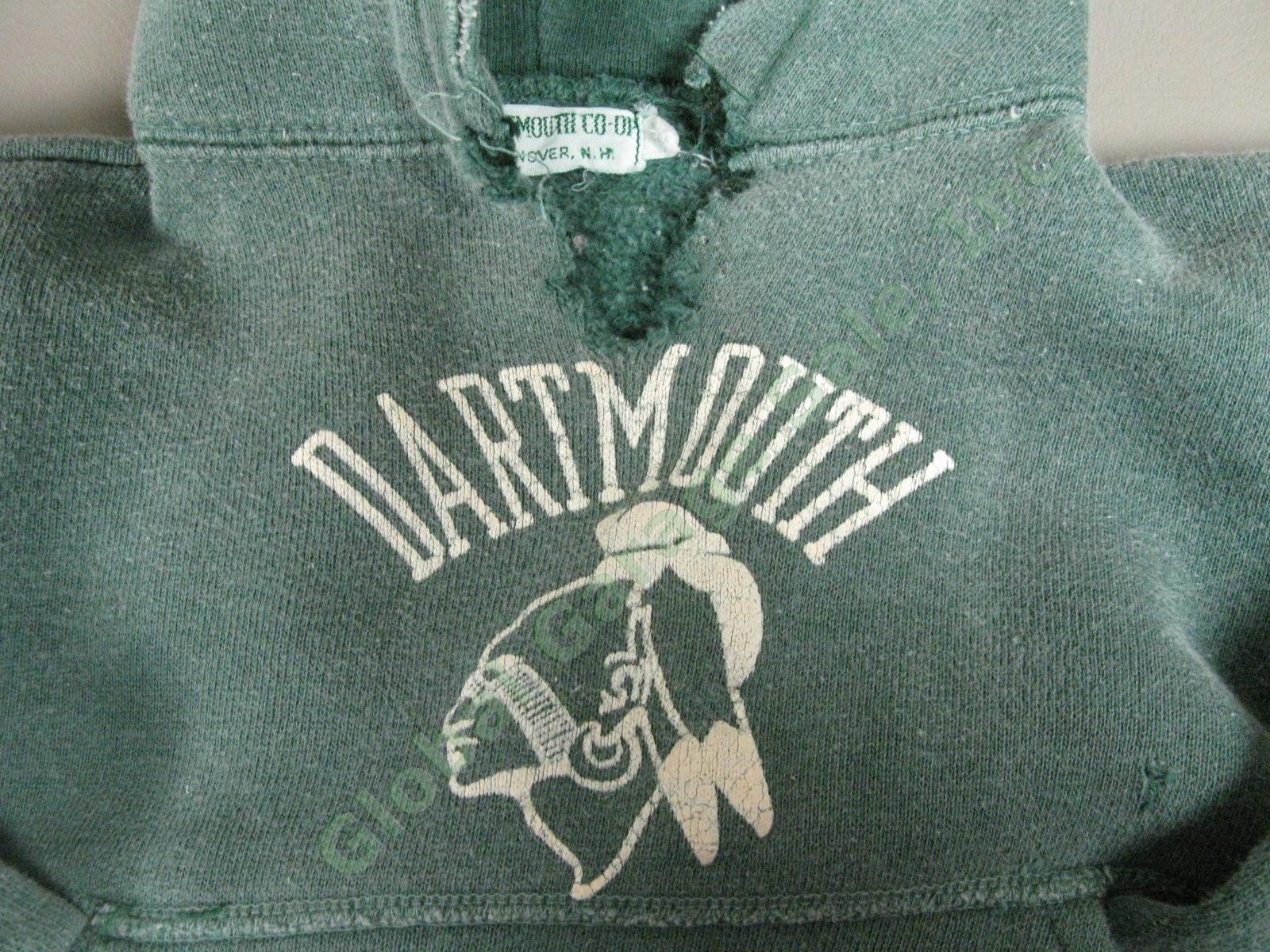 4 Vintage Dartmouth Kids Sweatshirt Sweater Lot Hanover NH Indian Mascot Logo NR 7