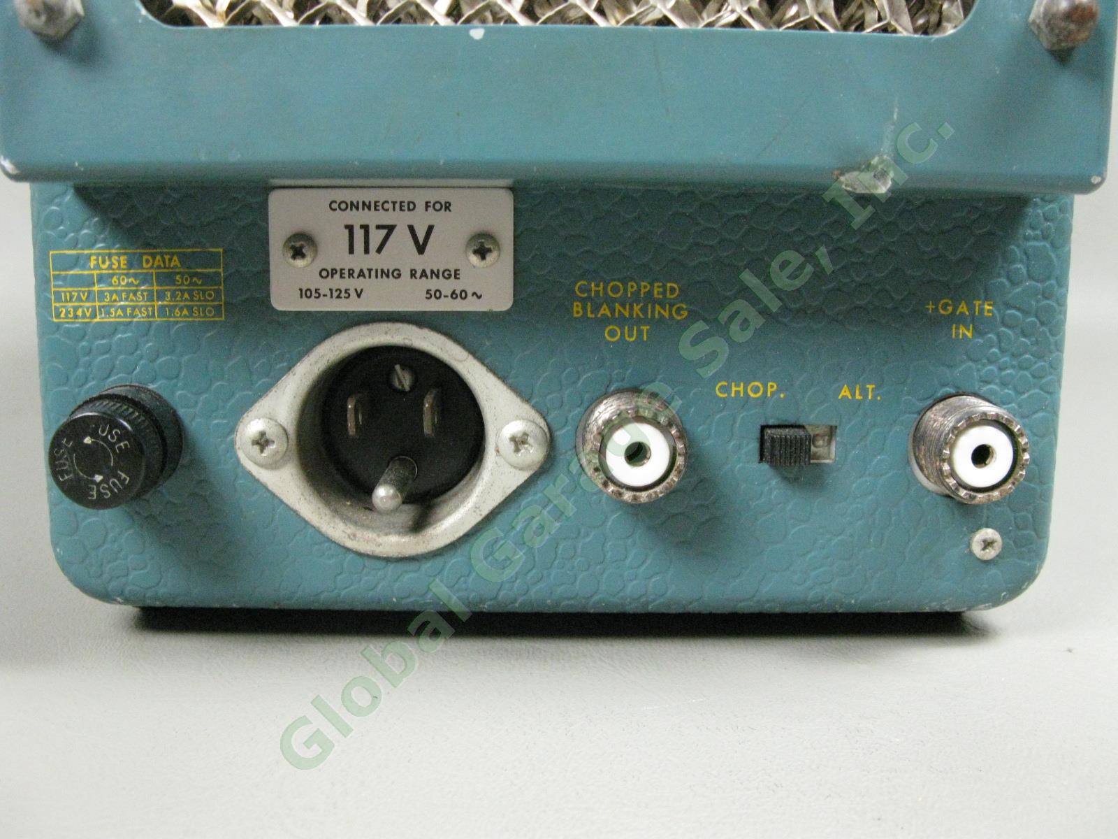 NASA-Langley Tektronix Type 132 Power Supply Type L Scope Plug-In Unit 117v NR 7