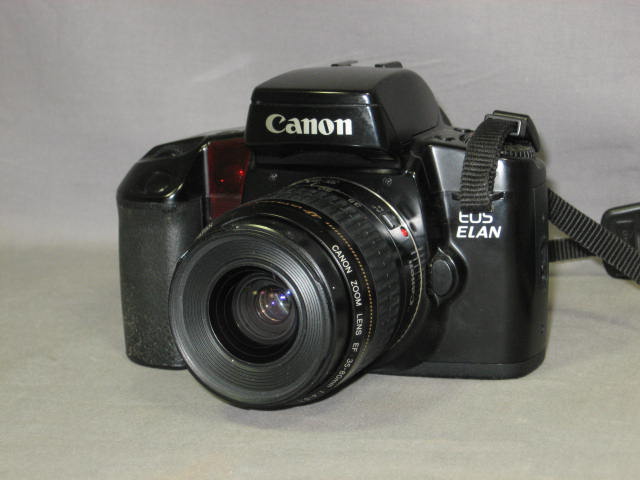 Canon EOS Elan 35mm SLR Film Camera Body W/35-80mm Lens 5