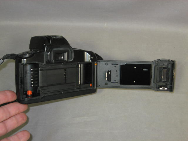 Canon EOS Elan 35mm SLR Film Camera Body W/35-80mm Lens 7