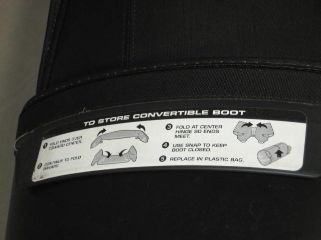 2000 00 Chrysler Sebring Convertible Boot Cover Gray NR 1