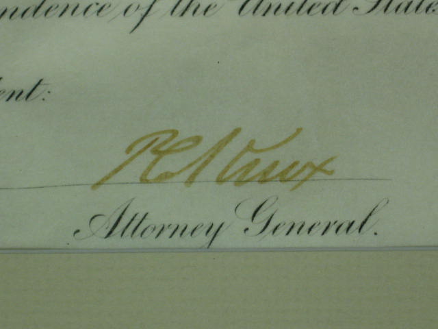 President Theodore Teddy Roosevelt Signed Appointment 6